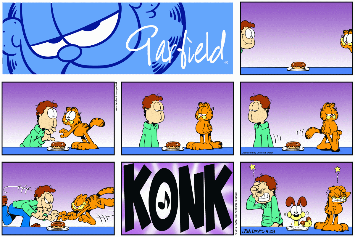 Garfield, April 28, 2013