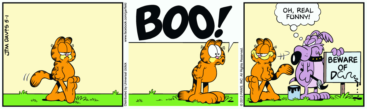 Garfield, May 1, 2013