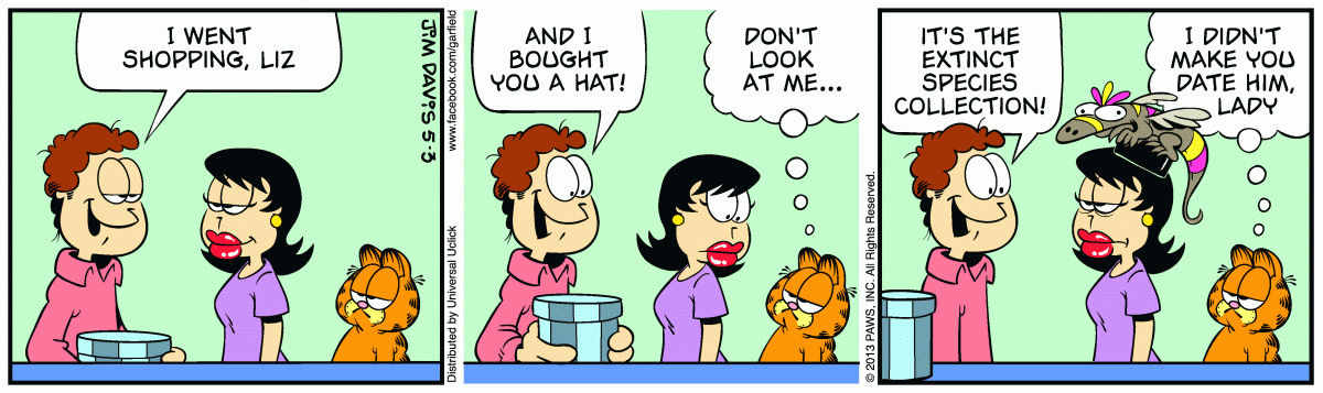 Garfield, May 3, 2013