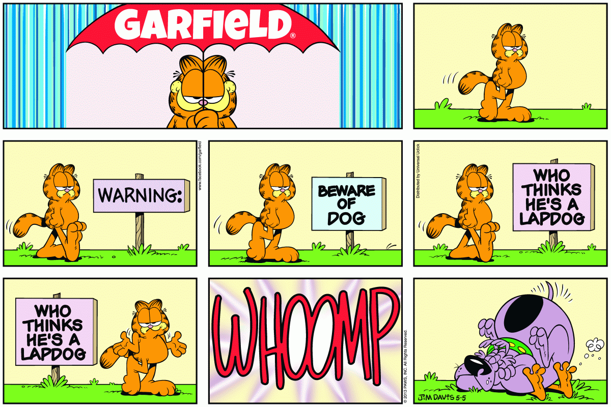 Garfield, May 5, 2013