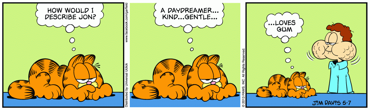 Garfield, May 7, 2013