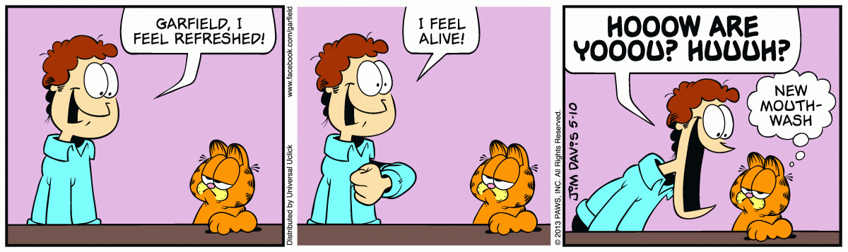 Garfield, May 10, 2013
