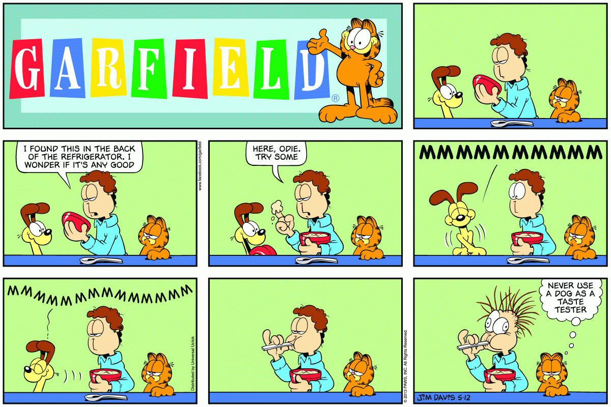 Garfield, May 12, 2013