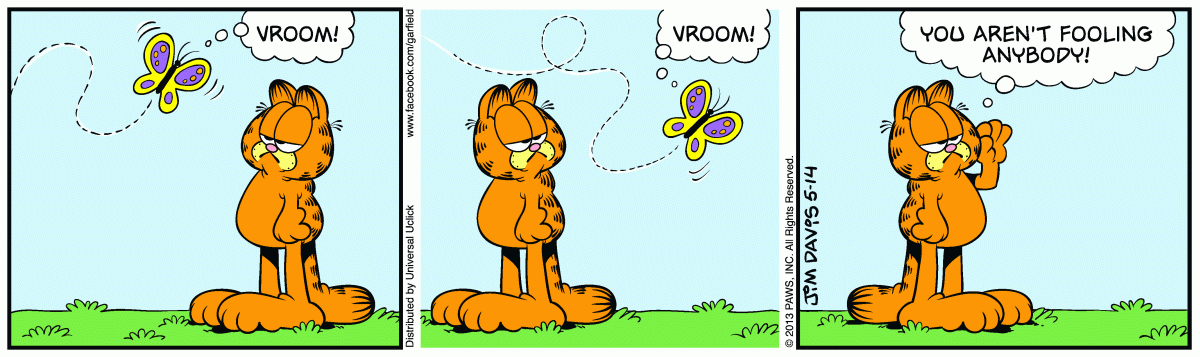Garfield, May 14, 2013