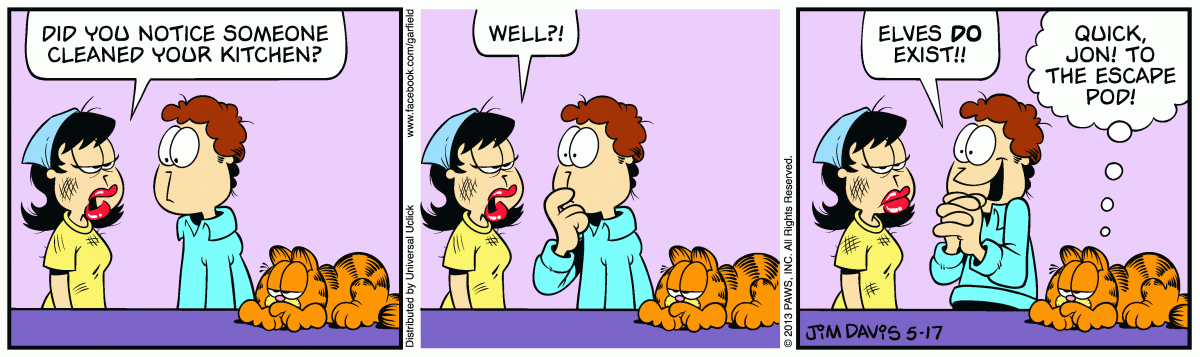 Garfield, May 17, 2013