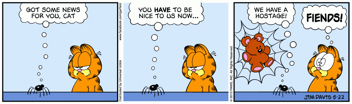 Garfield, May 22, 2013