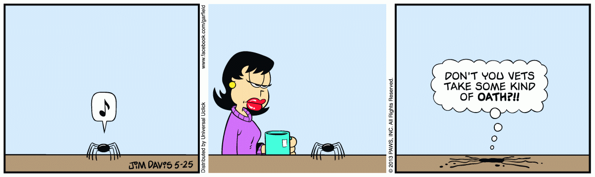 Garfield, May 25, 2013