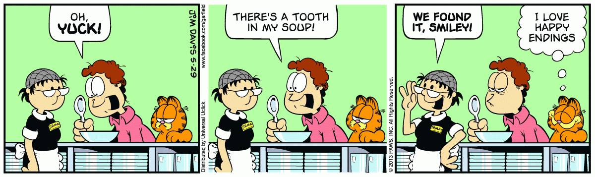 Garfield, May 29, 2013