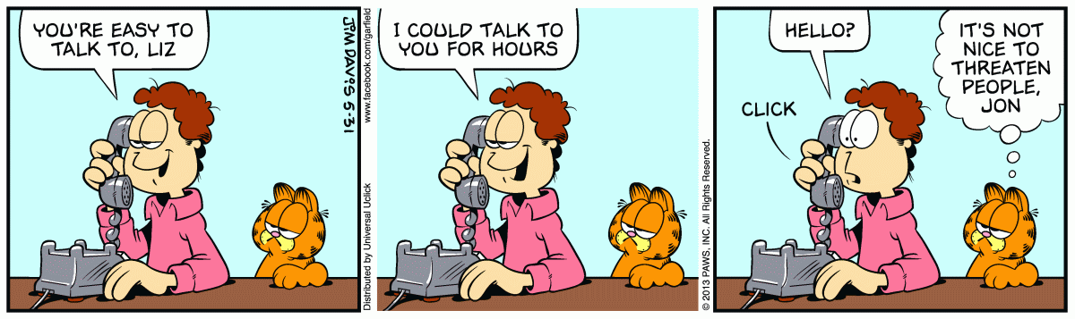 Garfield, May 31, 2013