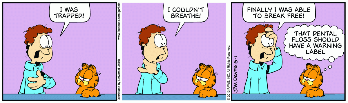 Garfield, June 1, 2013