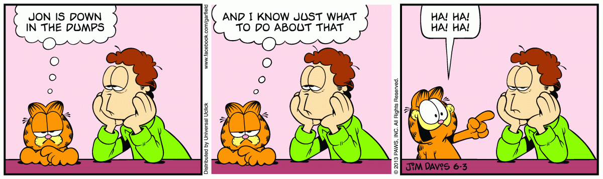 Garfield, June 3, 2013