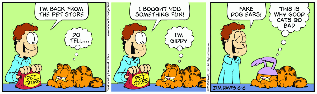 Garfield, June 6, 2013