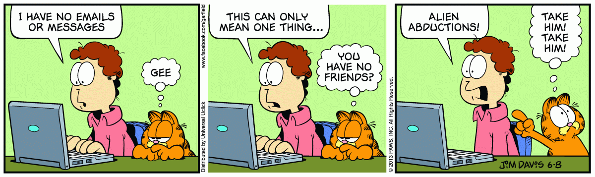 Garfield, June 8, 2013