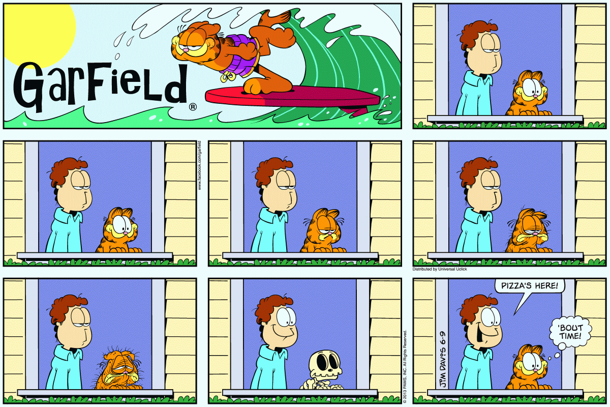 Garfield, June 9, 2013