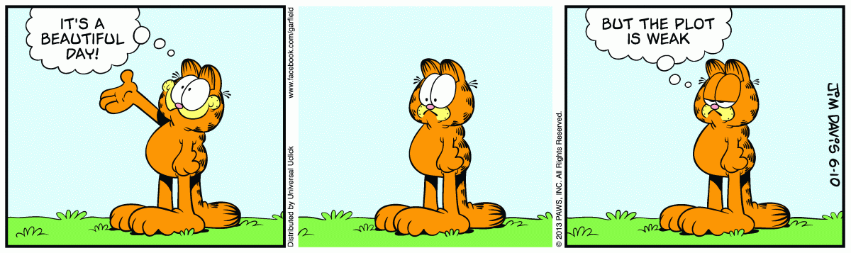 Garfield, June 10, 2013
