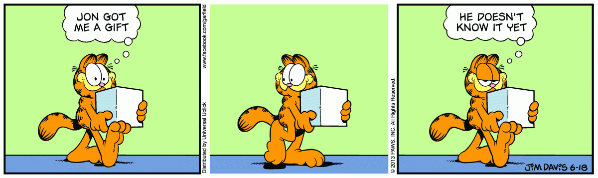 Garfield, June 18, 2013