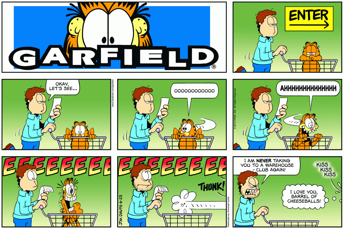 Garfield, June 23, 2013