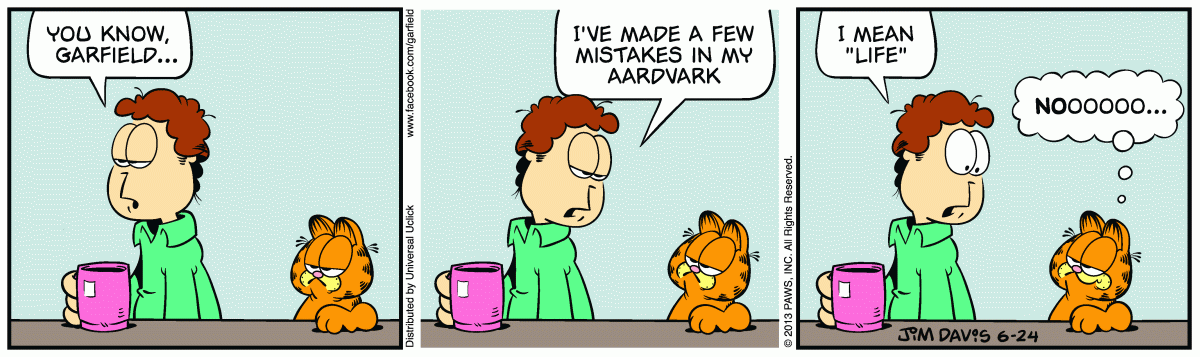 Garfield, June 24, 2013