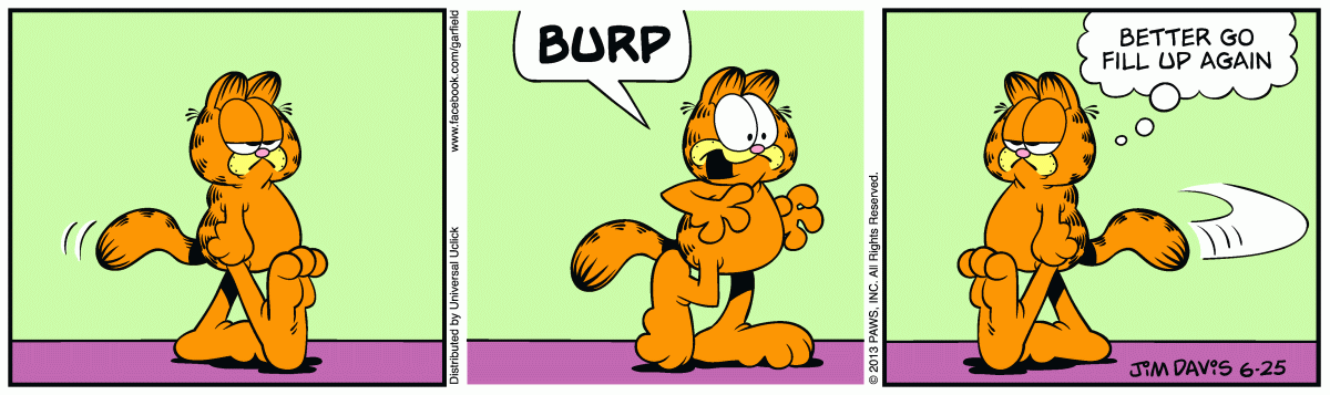 Garfield, June 25, 2013