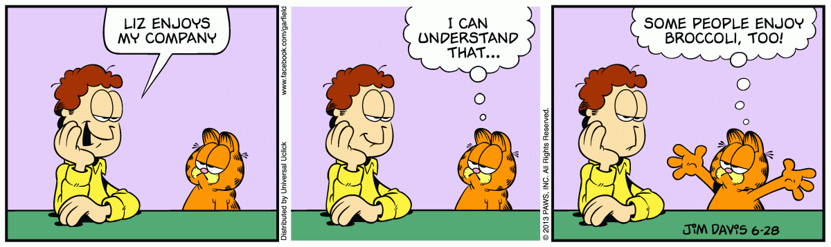 Garfield, June 28, 2013