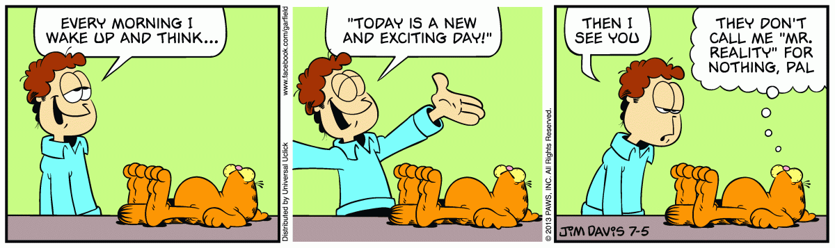 Garfield, July 5, 2013
