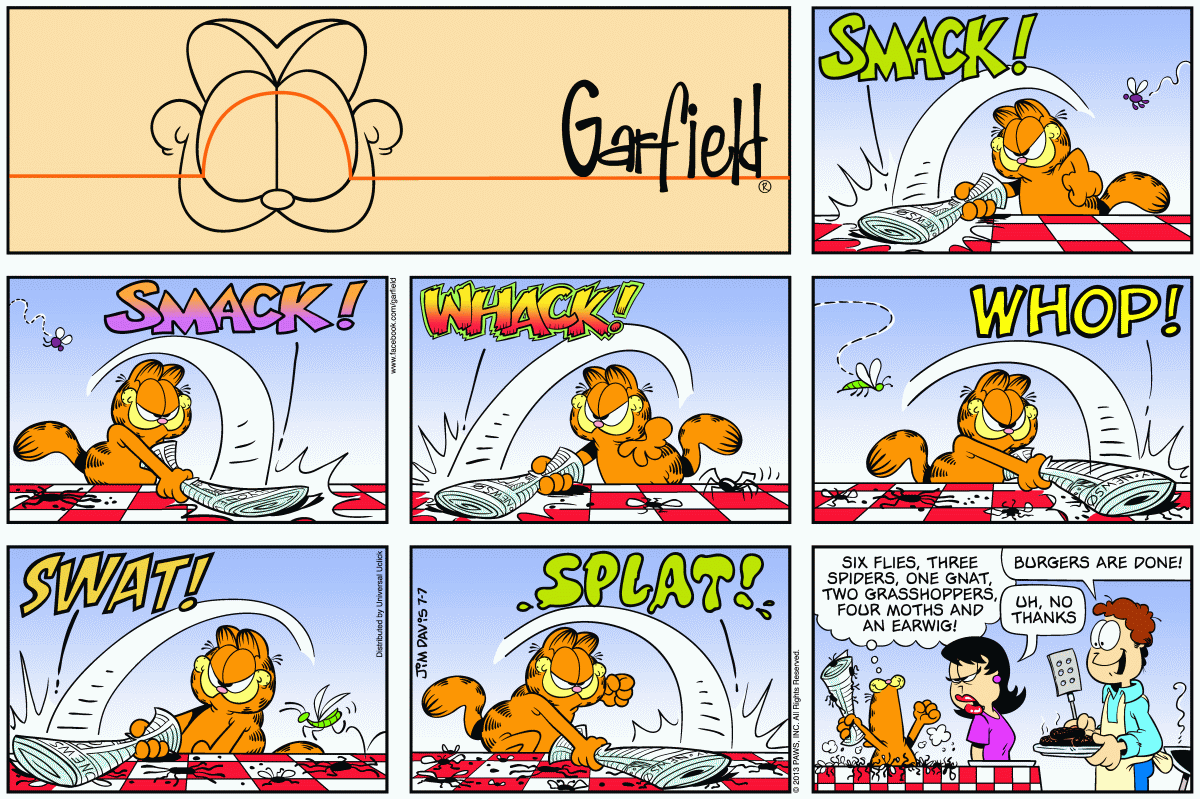 Garfield, July 7, 2013