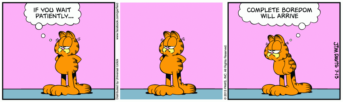 Garfield, July 13, 2013