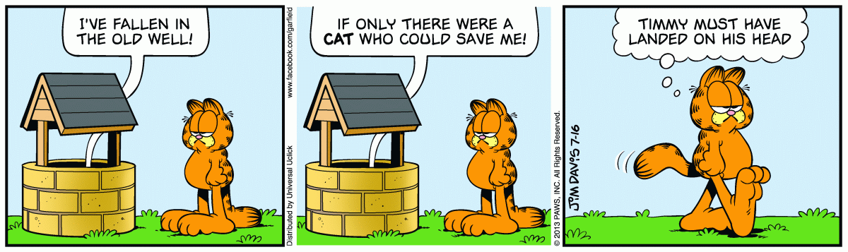 Garfield, July 16, 2013