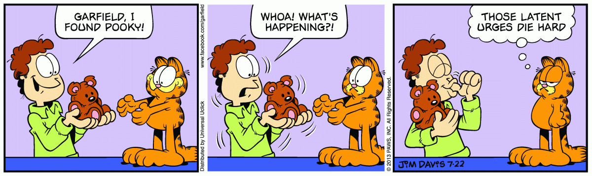 Garfield, July 22, 2013