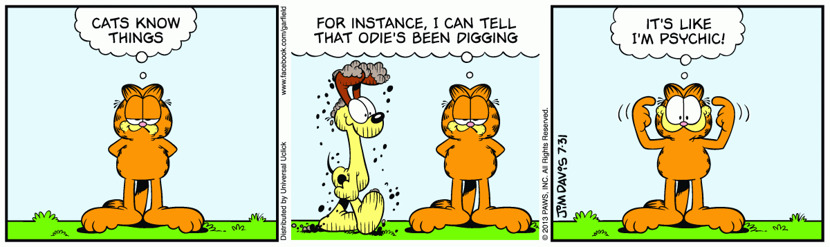 Garfield, July 31, 2013