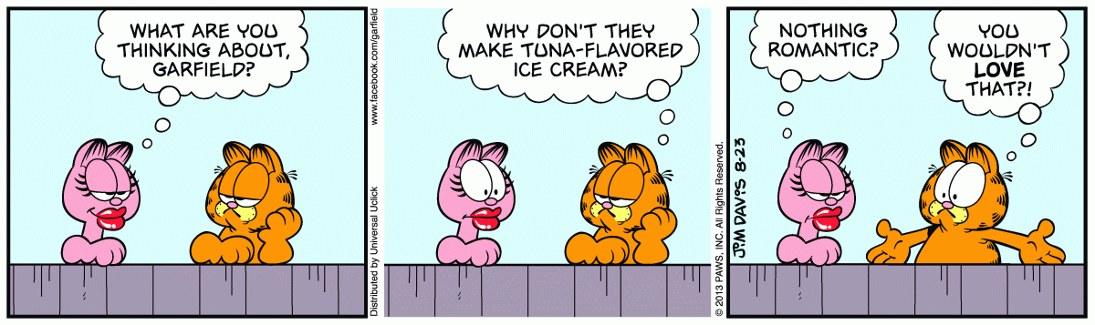 Garfield, August 23, 2013