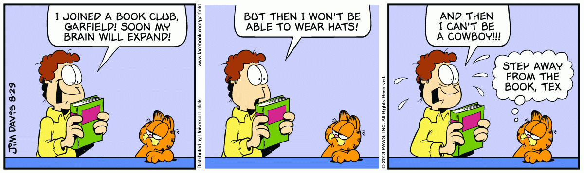 Garfield, August 29, 2013