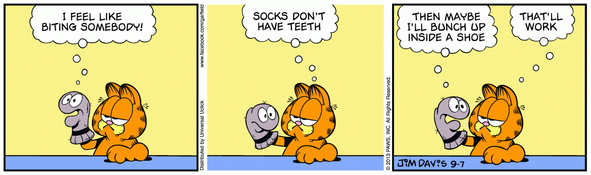 Garfield, September 7, 2013