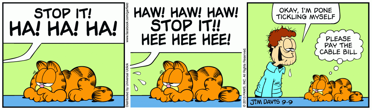 Garfield, September 9, 2013