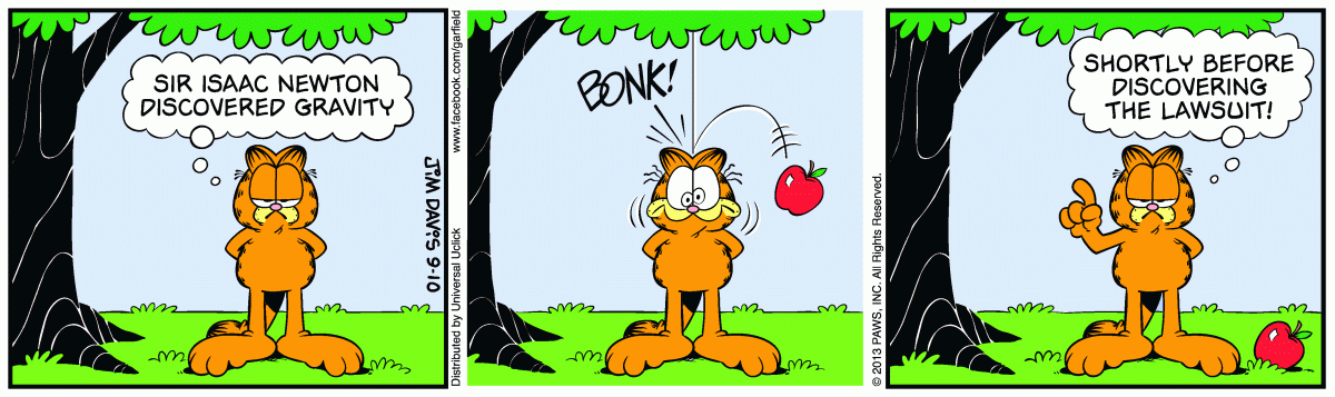 Garfield, September 10, 2013