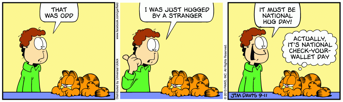 Garfield, September 11, 2013