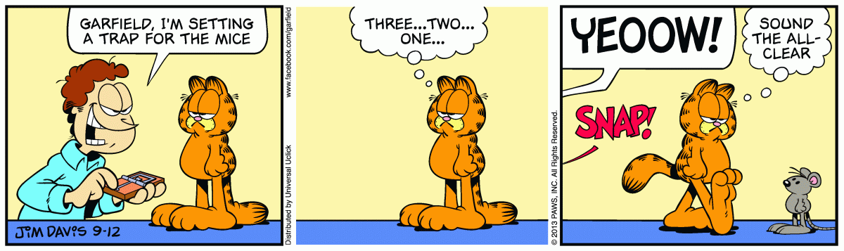 Garfield, September 12, 2013