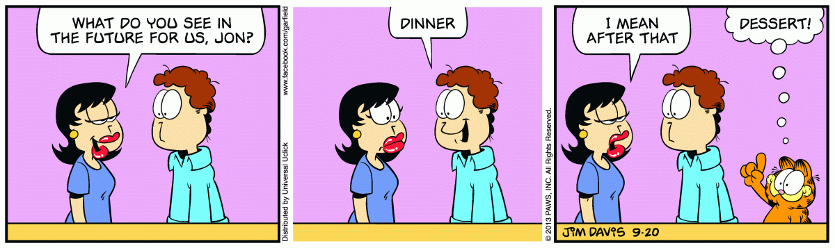 Garfield, September 20, 2013