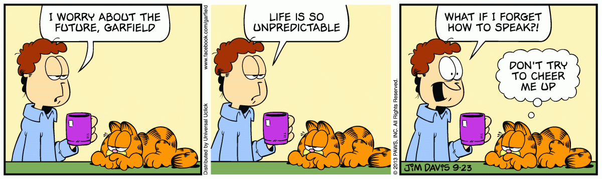 Garfield, September 23, 2013