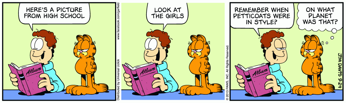 Garfield, September 24, 2013