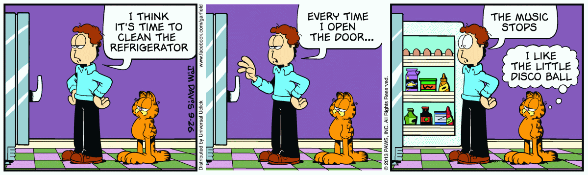 Garfield, September 26, 2013