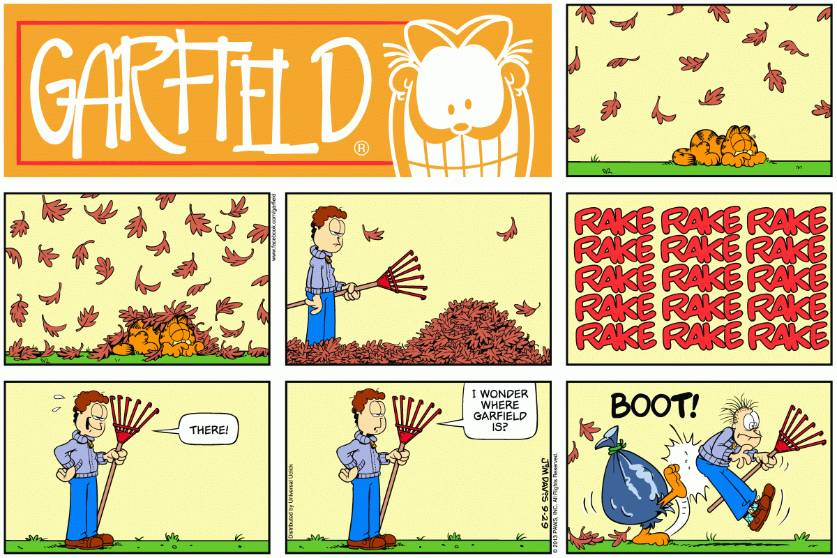 Garfield, September 29, 2013
