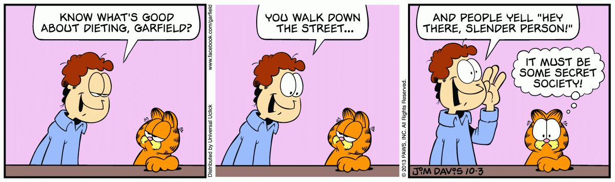 Garfield, October 3, 2013
