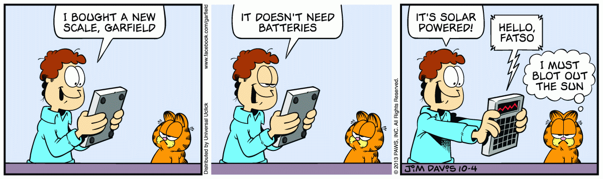 Garfield, October 4, 2013