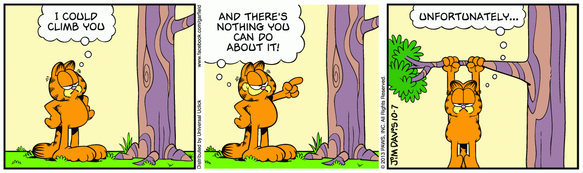 Garfield, October 7, 2013