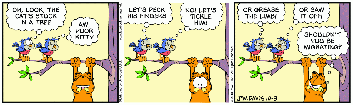 Garfield, October 8, 2013