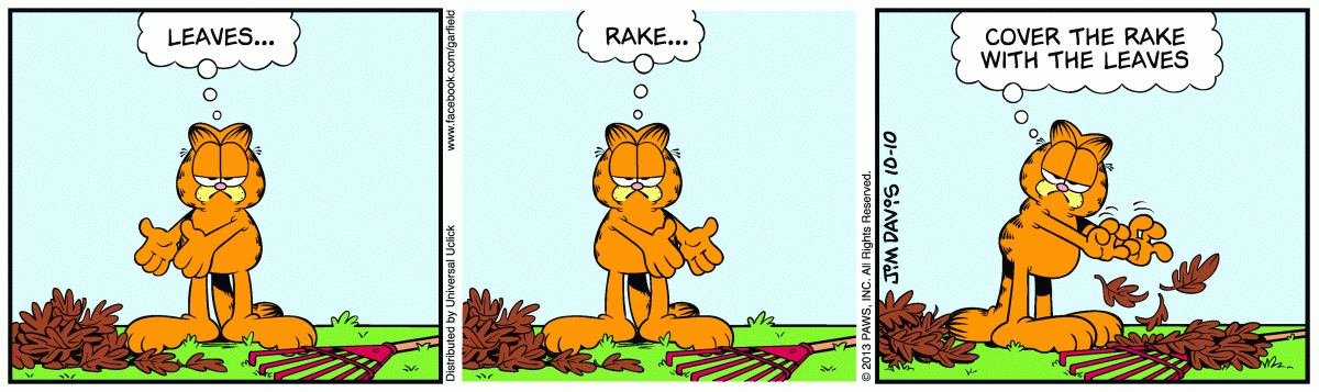 Garfield, October 10, 2013