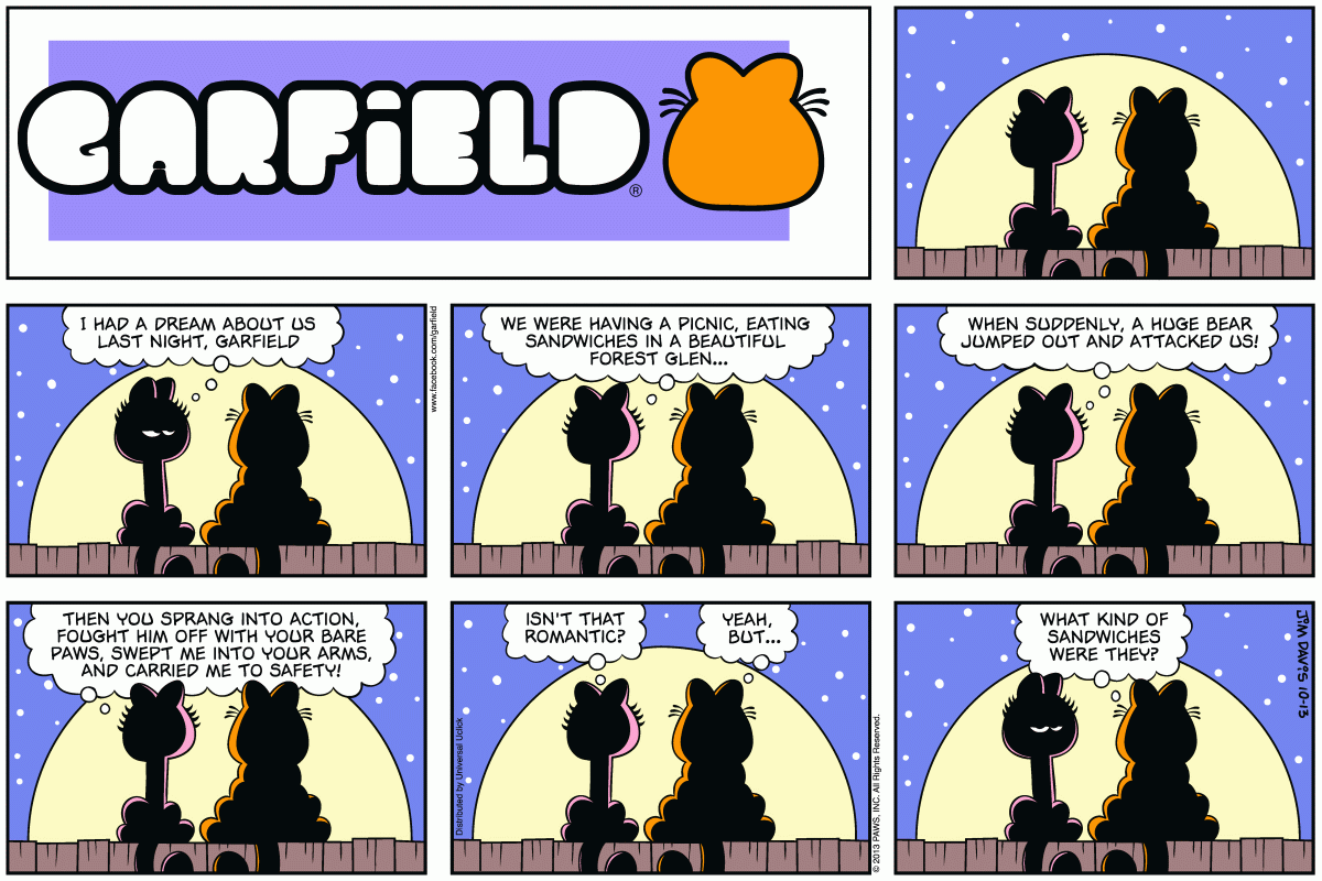 Garfield, October 13, 2013