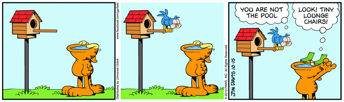 Garfield, October 15, 2013