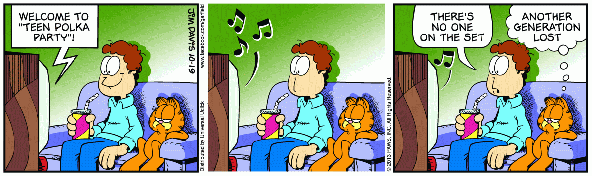 Garfield, October 19, 2013